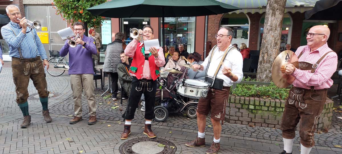 1 oktober optreden Goch (Duitsland)