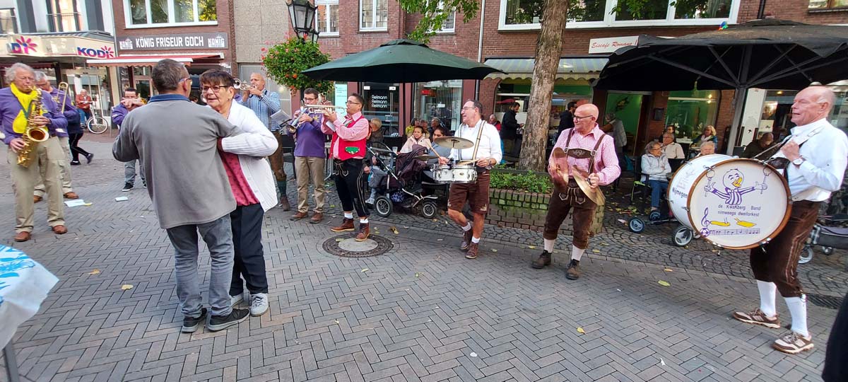 1 oktober optreden Goch (Duitsland)