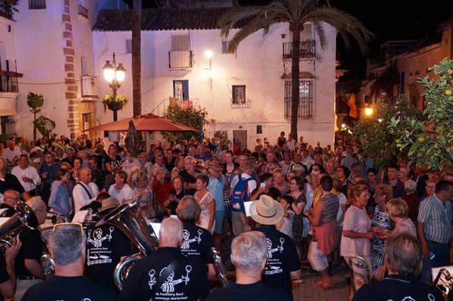 Optreden openingsavond vierdaagse Marbella